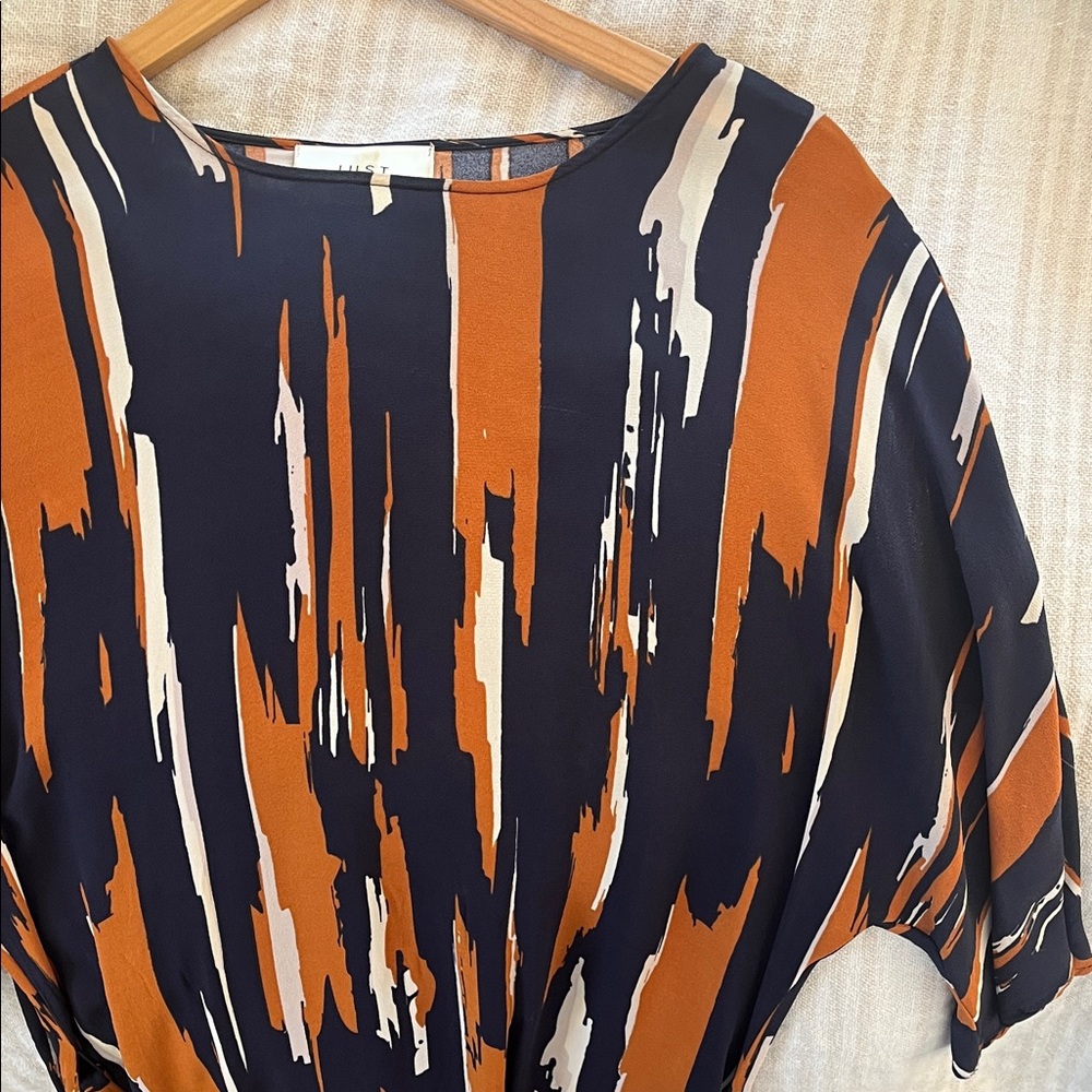 Abstract Print Women's Dress